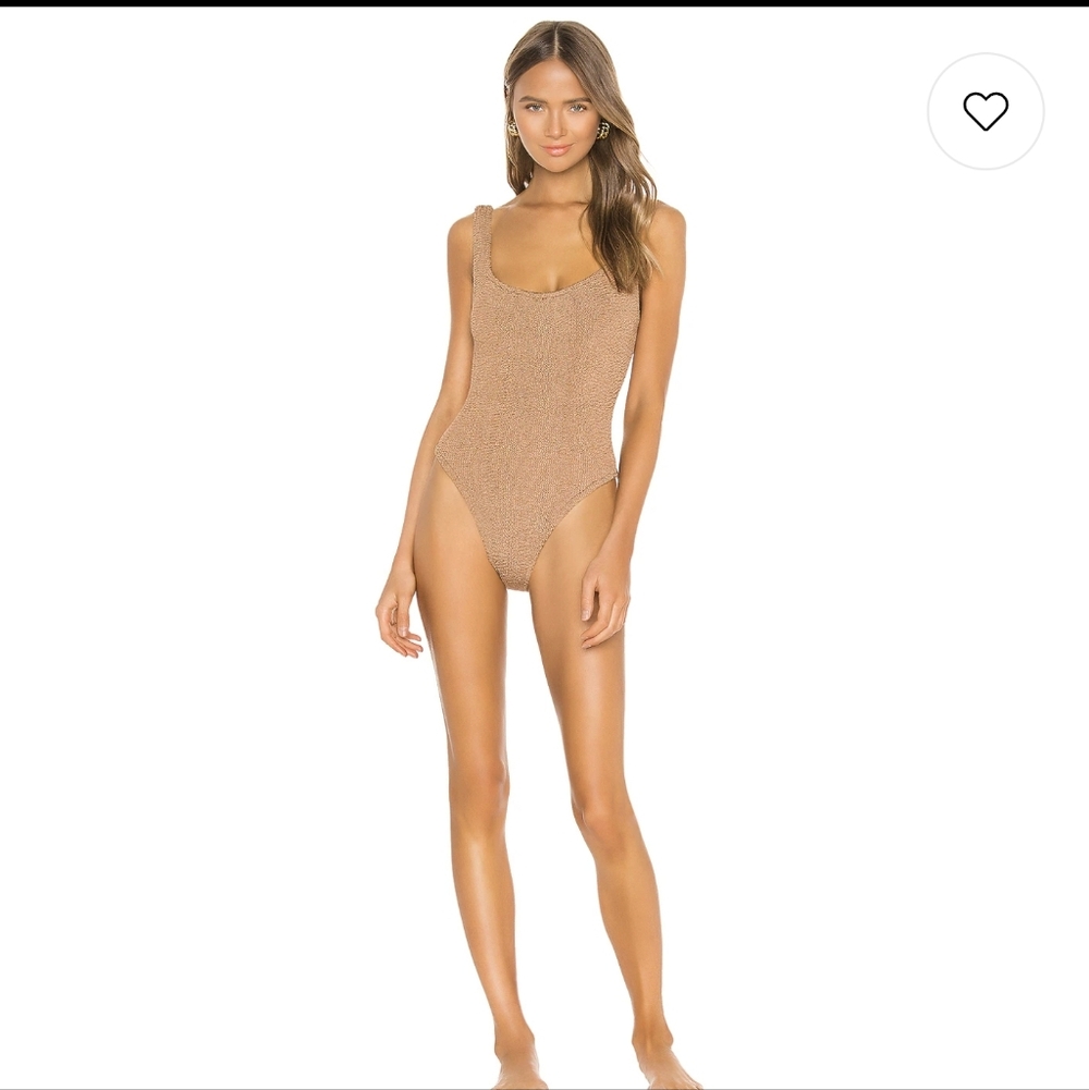 Hunza G Classic Square Neck One Piece